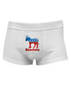 Sanders Bubble Symbol Mens Cotton Trunk Underwear-Men's Trunk Underwear-NDS Wear-White-Small-Davson Sales