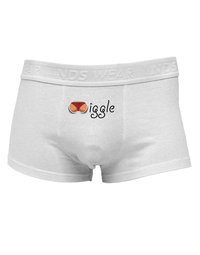 Wiggle - Twerk Medium Mens Cotton Trunk Underwear-Men's Trunk Underwear-TooLoud-White-Small-Davson Sales