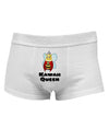 Kawaii Queen Queen Bee Mens Cotton Trunk Underwear-Men's Trunk Underwear-NDS Wear-White-Small-Davson Sales