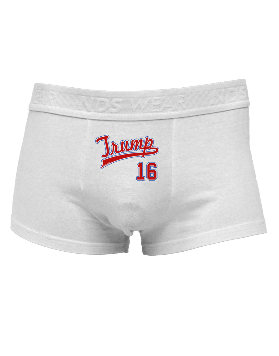 Trump Jersey 16 Mens Cotton Trunk Underwear-Men's Trunk Underwear-NDS Wear-White-Small-Davson Sales
