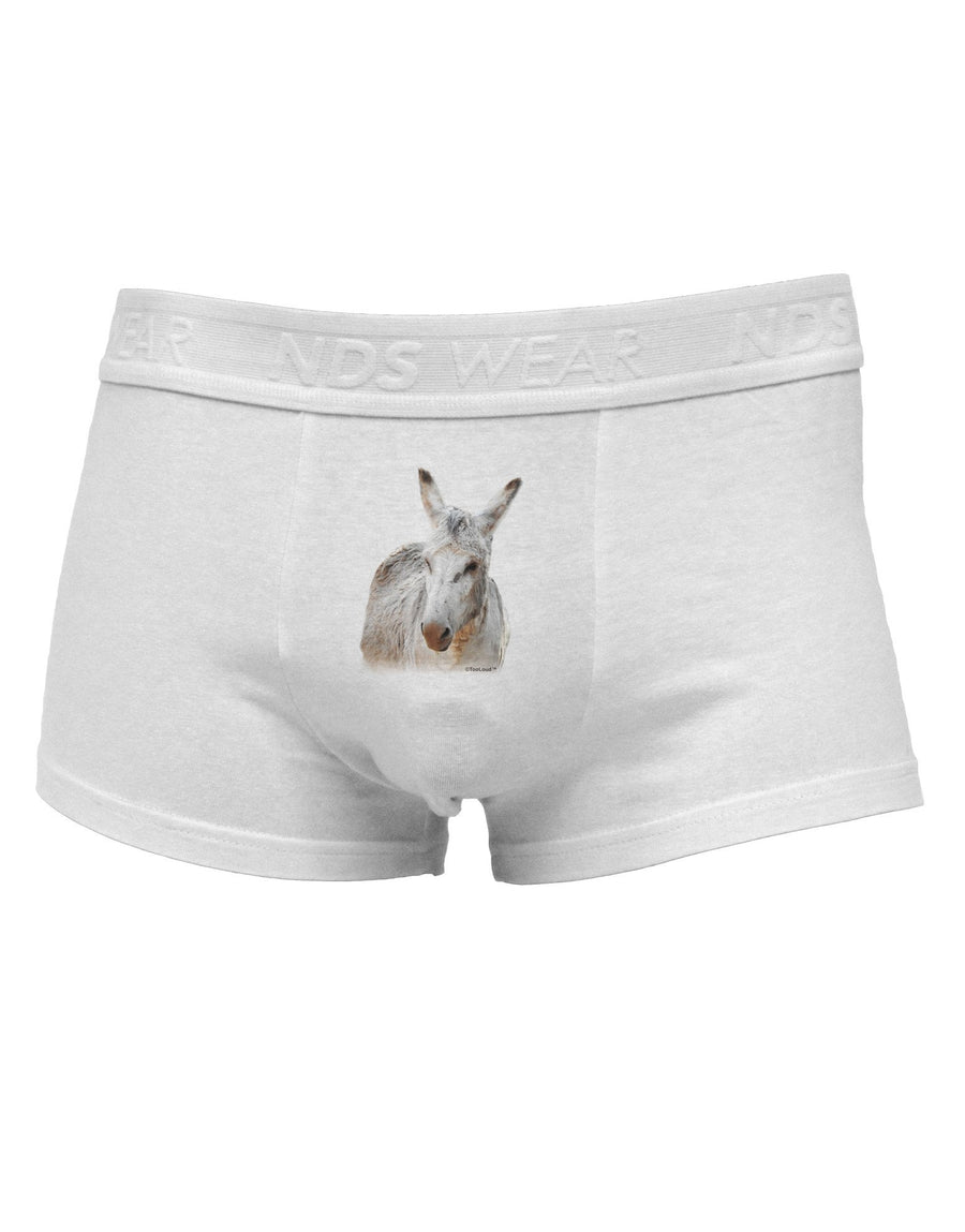 Burro Cutout Mens Cotton Trunk Underwear-Men's Trunk Underwear-NDS Wear-White-X-Large-Davson Sales