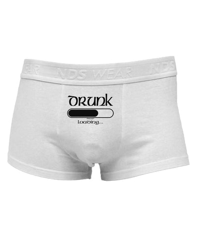 Drunk Loading Bar Mens Cotton Trunk Underwear by TooLoud-Men's Trunk Underwear-NDS Wear-White-Small-Davson Sales