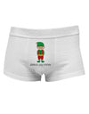 Santa's Little Helper Christmas Elf Boy Mens Cotton Trunk Underwear-Men's Trunk Underwear-TooLoud-White-Small-Davson Sales