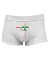 Merry Christmas Present Gift Mens Cotton Trunk Underwear-Men's Trunk Underwear-TooLoud-White-Small-Davson Sales