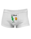 I Like Irish Rooster Silhouette Mens Cotton Trunk Underwear by TooLoud-Men's Trunk Underwear-NDS Wear-White-Small-Davson Sales