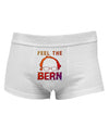 Feel the Bern Mens Cotton Trunk Underwear-Men's Trunk Underwear-NDS Wear-White-Small-Davson Sales
