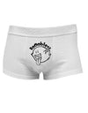 Booobies Mens Cotton Trunk Underwear-Men's Trunk Underwear-NDS Wear-White-Small-Davson Sales