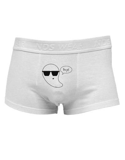 Boo Ya Cool Ghost Halloween Mens Cotton Trunk Underwear-Men's Trunk Underwear-TooLoud-White-Small-Davson Sales