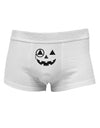 Monocle Jack-o-Lantern Distressed Mens Cotton Trunk Underwear-Men's Trunk Underwear-NDS Wear-White-Small-Davson Sales