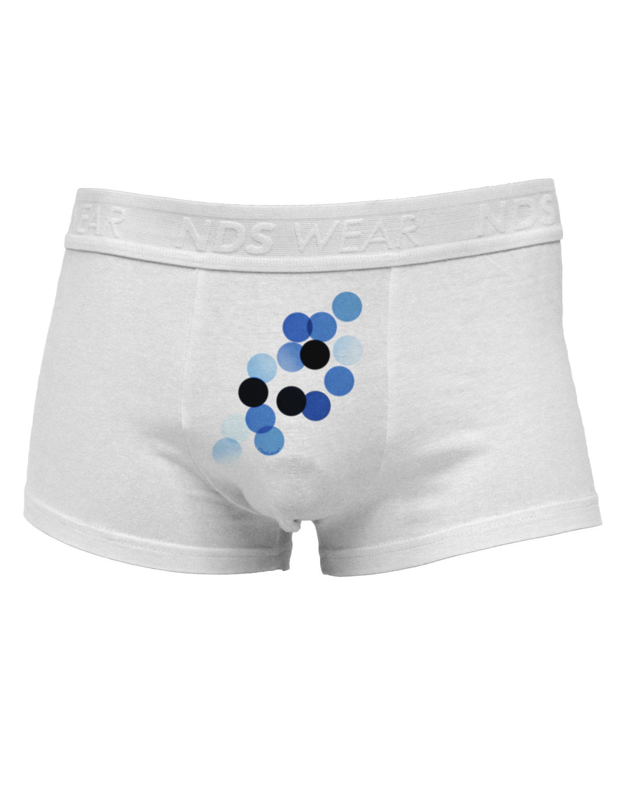 Inverted Bokeh Mens Cotton Trunk Underwear by NDS Wear-Men's Trunk Underwear-NDS Wear-White-Small-Davson Sales