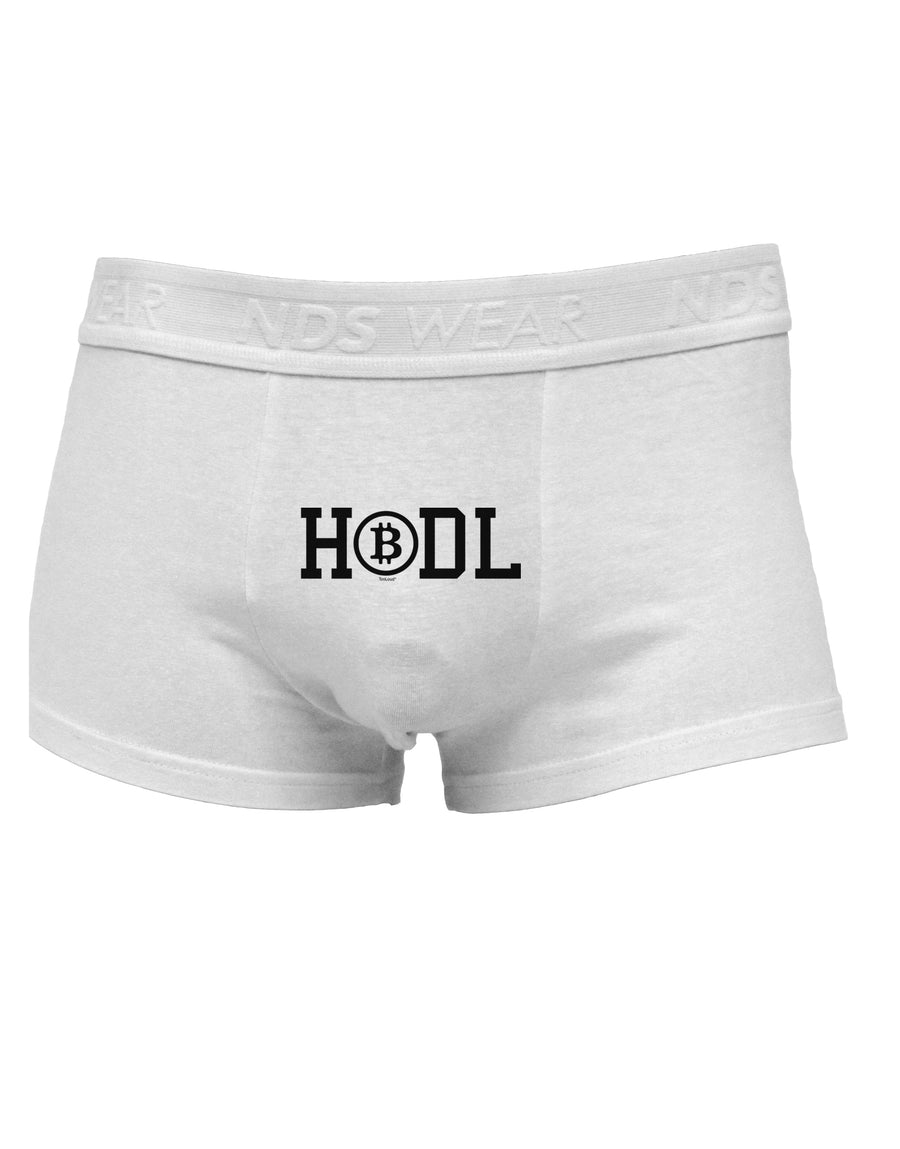 HODL Bitcoin Mens Cotton Trunk Underwear-Men's Trunk Underwear-NDS Wear-White-Small-Davson Sales