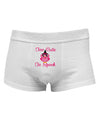 Owl Too Cute Pink Mens Cotton Trunk Underwear-Men's Trunk Underwear-NDS Wear-White-Small-Davson Sales