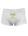 I Do Speak Tequila Mens Cotton Trunk Underwear-Men's Trunk Underwear-NDS Wear-White-Small-Davson Sales