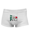 Mexico Eagle Symbol - Mexican Flag - Mexico Mens Cotton Trunk Underwear by TooLoud-Men's Trunk Underwear-NDS Wear-White-Small-Davson Sales