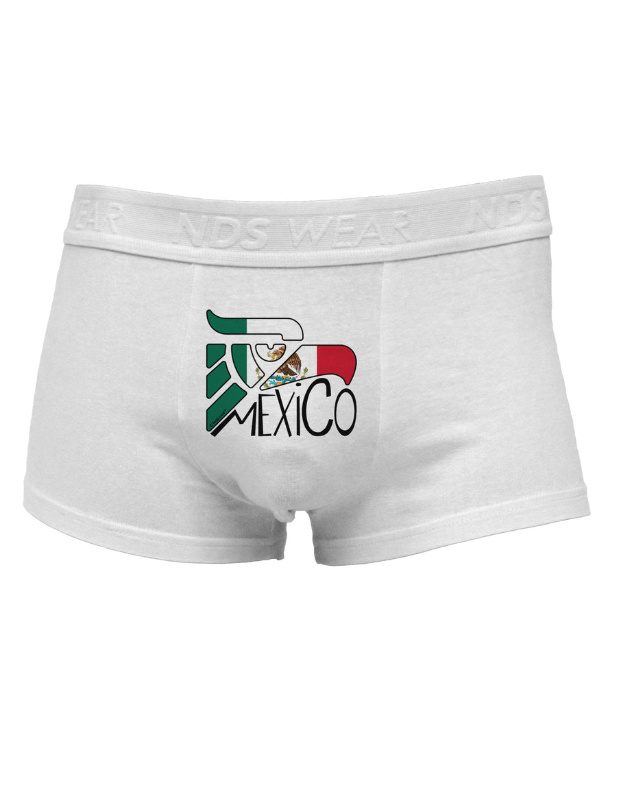 Mexico Eagle Symbol - Mexican Flag - Mexico Mens Cotton Trunk Underwear by TooLoud-Men's Trunk Underwear-NDS Wear-White-Small-Davson Sales