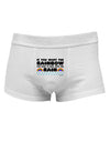 If You Want The Rainbow QuoteMens Cotton Trunk Underwear by TooLoud-Men's Trunk Underwear-TooLoud-White-Small-Davson Sales