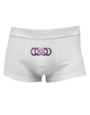 Double Ininifty Galaxy Mens Cotton Trunk Underwear-Men's Trunk Underwear-NDS Wear-White-Small-Davson Sales