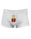 Queen Bee Mothers Day Mens Cotton Trunk Underwear-Men's Trunk Underwear-NDS Wear-White-Small-Davson Sales