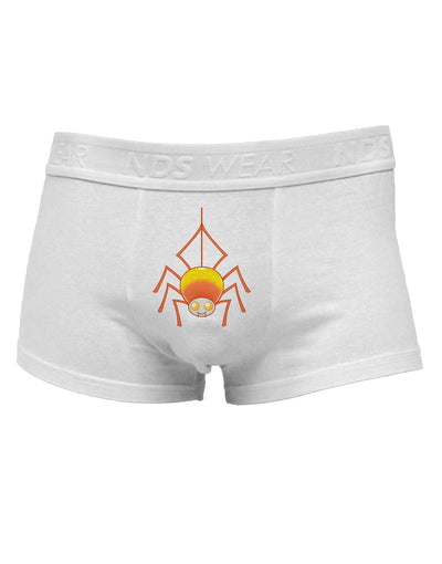 Cute Candy Corn Spider - Halloween Mens Cotton Trunk Underwear-Men's Trunk Underwear-TooLoud-White-Small-Davson Sales