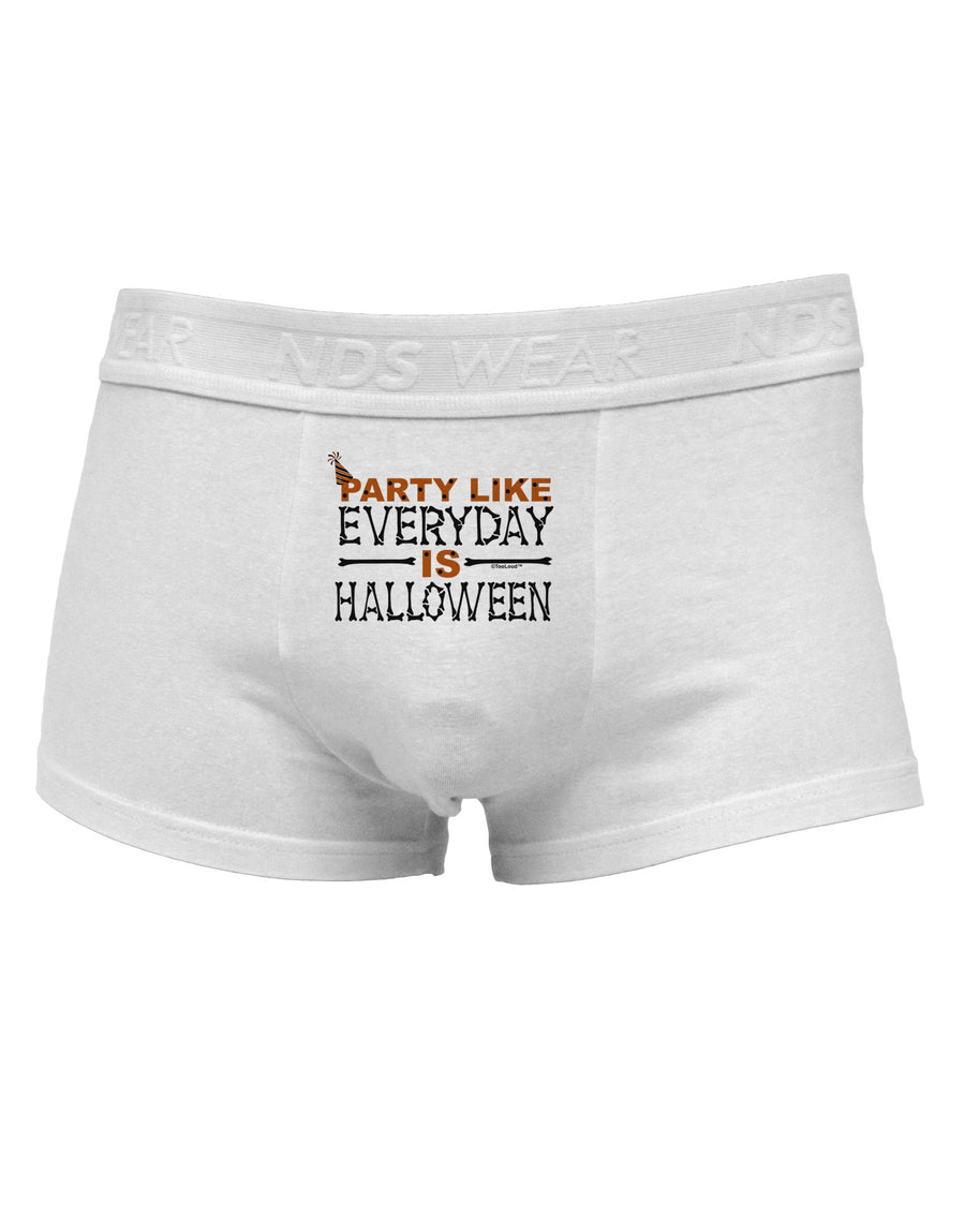 Everyday Is Halloween Mens Cotton Trunk Underwear-Men's Trunk Underwear-NDS Wear-White-Small-Davson Sales