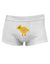 Cute Chick with Bow - Crayon Style Drawing Mens Cotton Trunk Underwear by TooLoud-Men's Trunk Underwear-NDS Wear-White-Small-Davson Sales