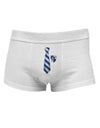 Wizard Tie Blue and Silver Mens Cotton Trunk Underwear-Men's Trunk Underwear-NDS Wear-White-Small-Davson Sales