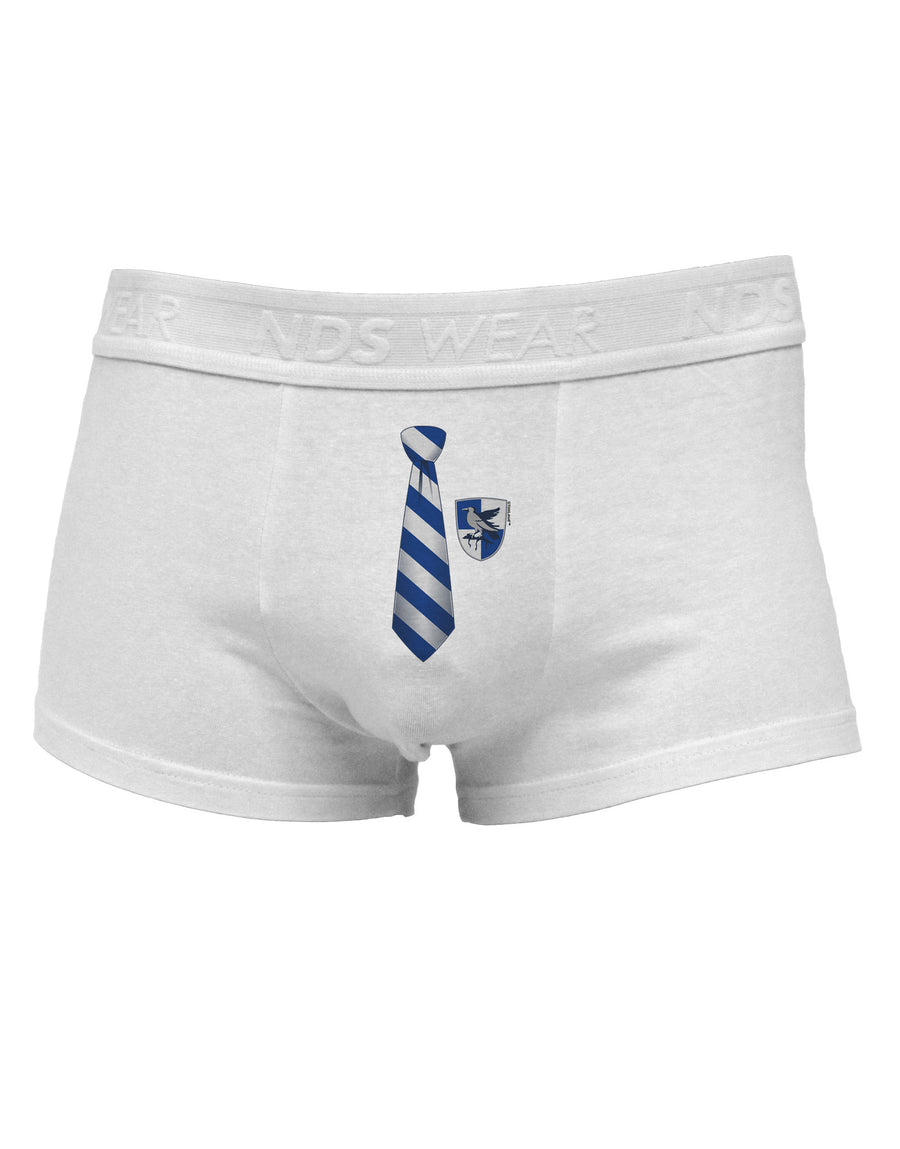 Wizard Tie Blue and Silver Mens Cotton Trunk Underwear-Men's Trunk Underwear-NDS Wear-White-Small-Davson Sales