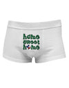 Home Sweet Home - Texas - Cactus and State Flag Mens Cotton Trunk Underwear by TooLoud-Men's Trunk Underwear-TooLoud-White-Small-Davson Sales