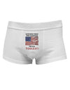 Remember - Veterans Mens Cotton Trunk Underwear-Men's Trunk Underwear-NDS Wear-White-Small-Davson Sales