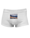 Pikes Peak CO Mountains Text Mens Cotton Trunk Underwear by TooLoud-Men's Trunk Underwear-NDS Wear-White-Small-Davson Sales