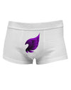 Cute Single Dark Angel Wing Black and PurpleMens Cotton Trunk Underwear-Men's Trunk Underwear-TooLoud-White-Small-Davson Sales