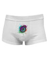 Paint Splatter Speaker Mens Cotton Trunk Underwear-Men's Trunk Underwear-NDS Wear-White-Small-Davson Sales