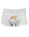 Cute Chicks Mens Cotton Trunk Underwear-Men's Trunk Underwear-NDS Wear-White-Small-Davson Sales