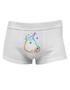 Magical Rainbow Sparkle Unicorn Mens Cotton Trunk Underwear-Men's Trunk Underwear-NDS Wear-White-Small-Davson Sales