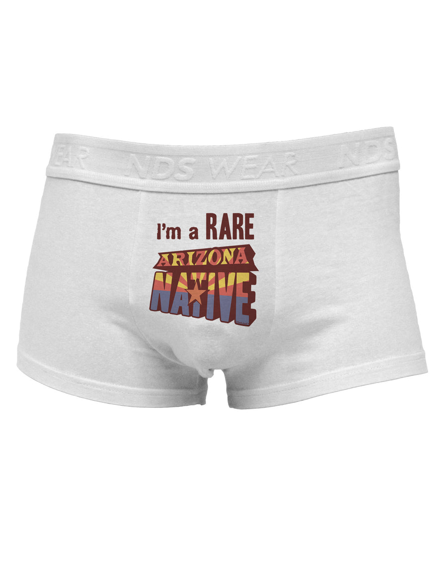 I'm a Rare Arizona Native Mens Cotton Trunk Underwear-Men's Trunk Underwear-NDS Wear-White-Small-Davson Sales