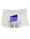 Cute Cosmic Eyes Mens Cotton Trunk Underwear-Men's Trunk Underwear-NDS Wear-White-Small-Davson Sales