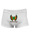 Dilophosaurus Design - Color - TextMens Cotton Trunk Underwear by TooLoud-Men's Trunk Underwear-NDS Wear-White-Small-Davson Sales