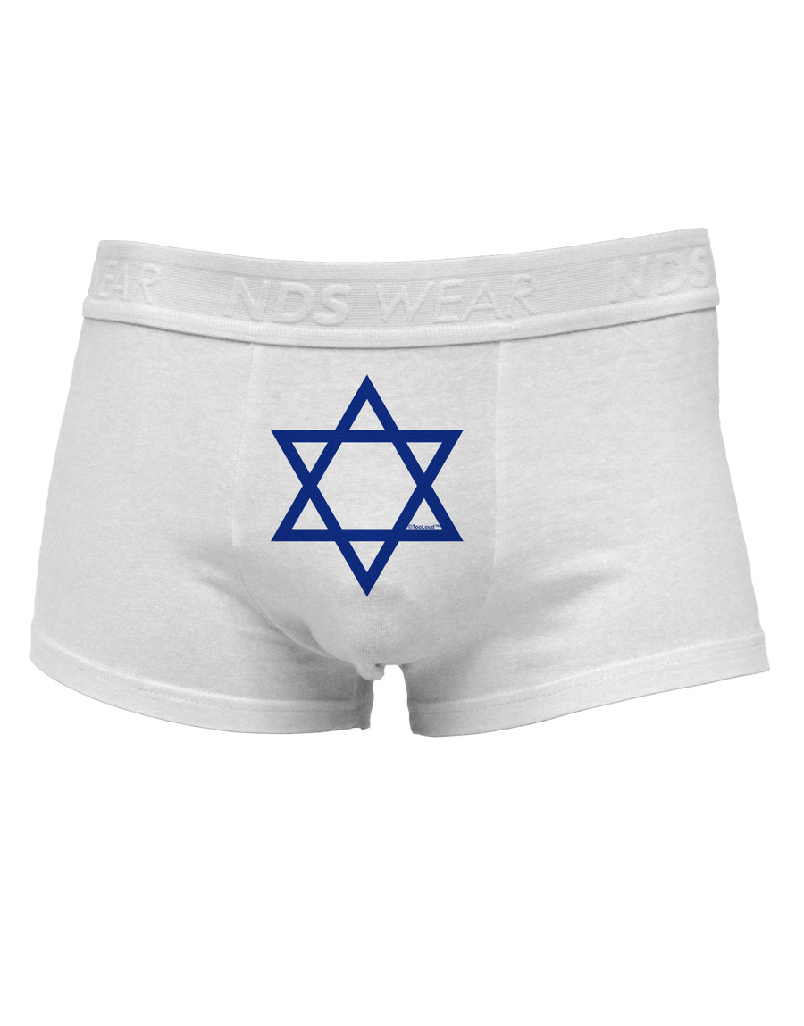 Jewish Star of David Mens Cotton Trunk Underwear by TooLoud-Men's Trunk Underwear-TooLoud-White-Small-Davson Sales