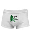 She's My Lucky Charm - Right Mens Cotton Trunk Underwear-Men's Trunk Underwear-NDS Wear-White-Small-Davson Sales