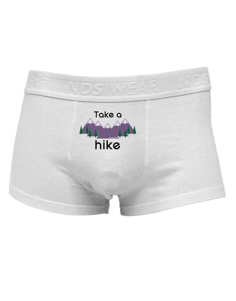 Take a Hike Mens Cotton Trunk Underwear-Men's Trunk Underwear-NDS Wear-White-Small-Davson Sales
