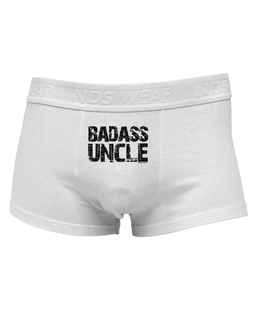 Badass Uncle Mens Cotton Trunk Underwear by TooLoud-Men's Trunk Underwear-NDS Wear-White-Small-Davson Sales