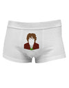 Burglar Mens Cotton Trunk Underwear-Men's Trunk Underwear-NDS Wear-White-X-Large-Davson Sales