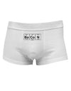 Bacon Periodic Table of ElementsMens Cotton Trunk Underwear by TooLoud-Men's Trunk Underwear-NDS Wear-White-Small-Davson Sales