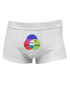 Beer Boy and Sports Diagram Mens Cotton Trunk Underwear-Men's Trunk Underwear-NDS Wear-White-Small-Davson Sales