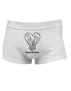Powered by Plants Mens Cotton Trunk Underwear-Men's Trunk Underwear-NDS Wear-White-Small-Davson Sales