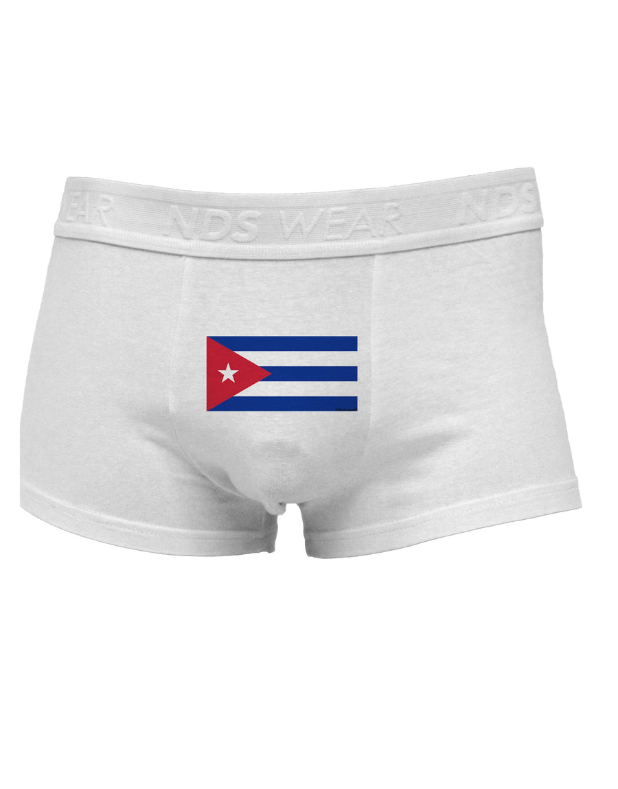 Cuba Flag Cubana Mens Cotton Trunk Underwear by TooLoud-Men's Trunk Underwear-NDS Wear-White-Small-Davson Sales