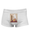 Hotdog in a Hallway Mens Cotton Trunk Underwear-Men's Trunk Underwear-NDS Wear-White-Small-Davson Sales