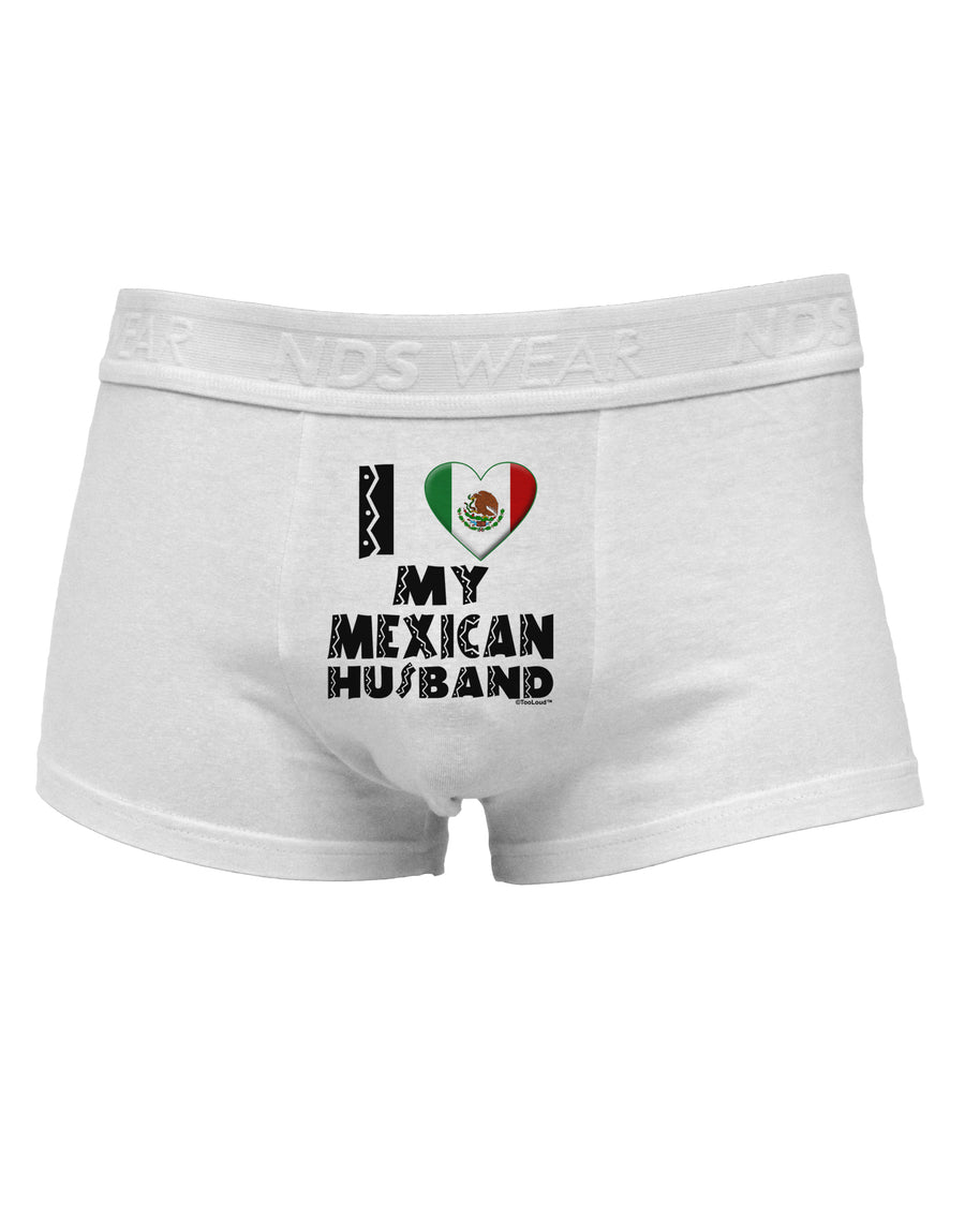 I Heart My Mexican Husband Mens Cotton Trunk Underwear by TooLoud-Men's Trunk Underwear-NDS Wear-White-Small-Davson Sales