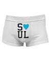 Matching Soulmate Design - Soul - BlueMens Cotton Trunk Underwear by TooLoud-Men's Trunk Underwear-TooLoud-White-Small-Davson Sales