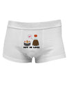 Cute Sushi and Soy Sauce - Soy In LoveMens Cotton Trunk Underwear by TooLoud-Men's Trunk Underwear-TooLoud-White-Small-Davson Sales